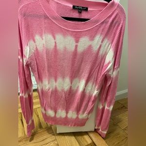 Velvet Heart Tie Dye Long Sleeve Sweater